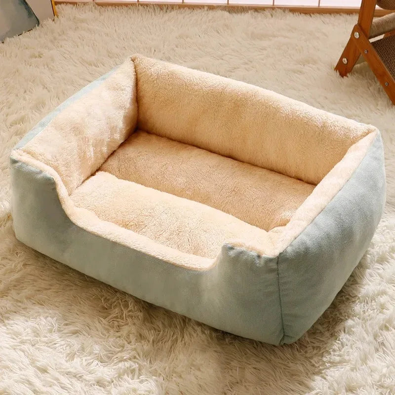 CozyNest Plush Cat Bed