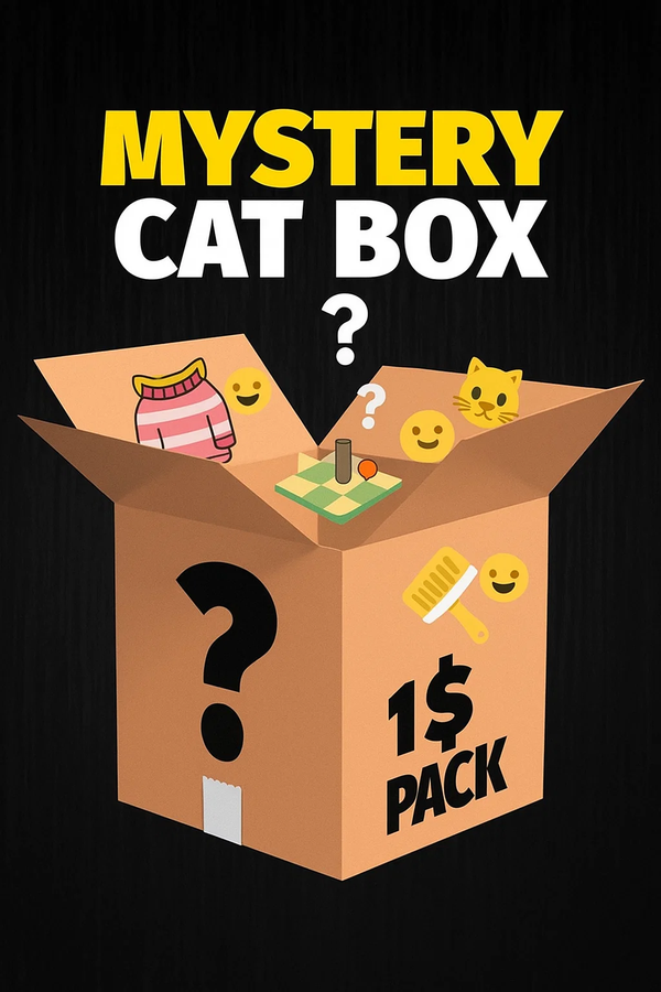 Mystery Cat Box – 3 Surprise Items in Every Box!